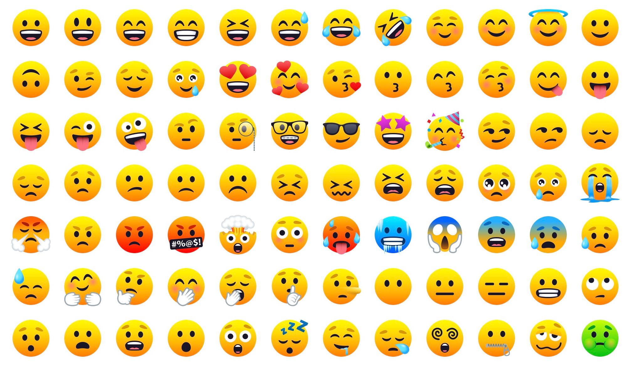 Скачать Emoji В Формате PNG, SVG Как Шрифт