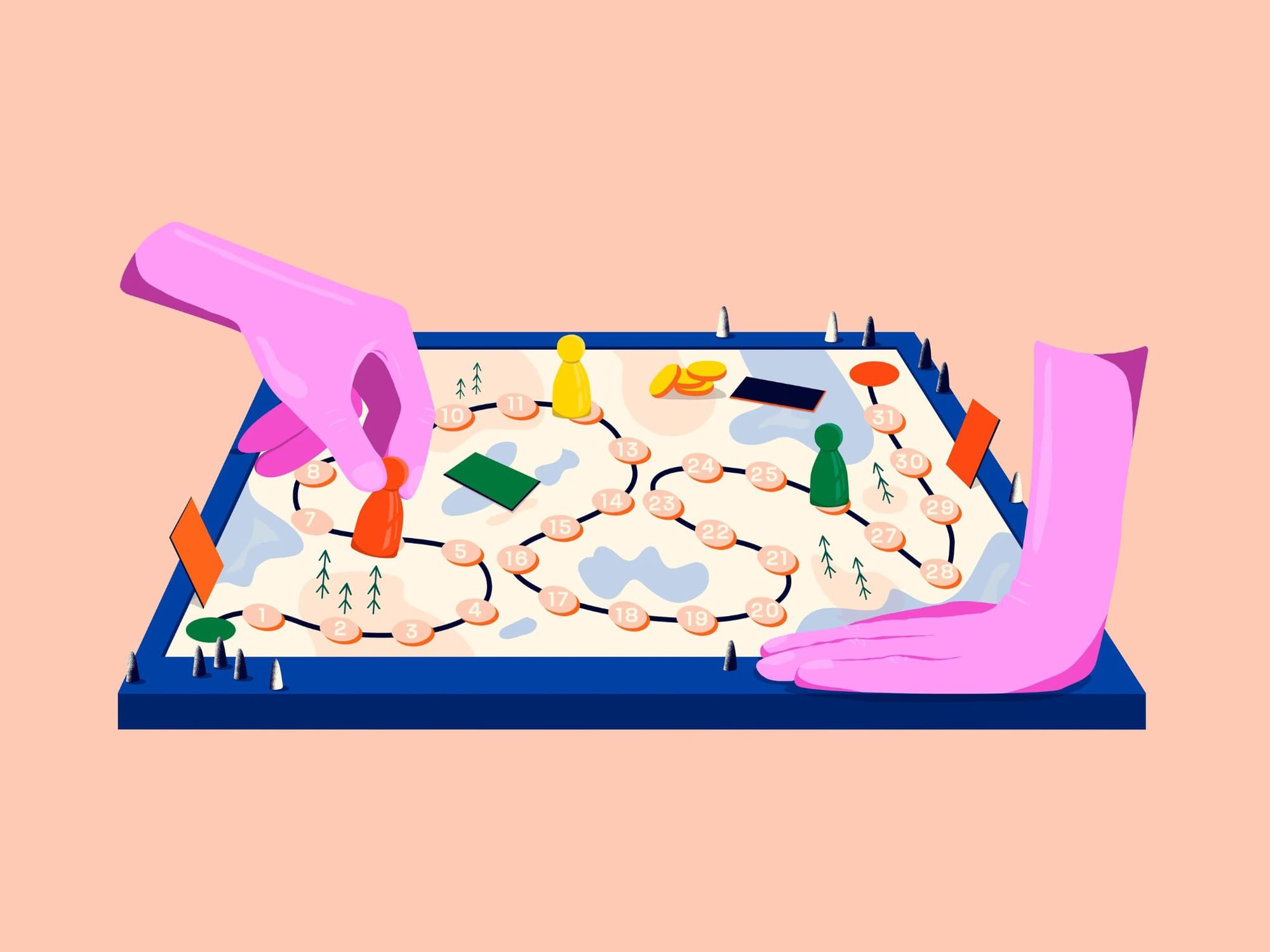 Дизайн для утримання користувачів: метод настільної гри