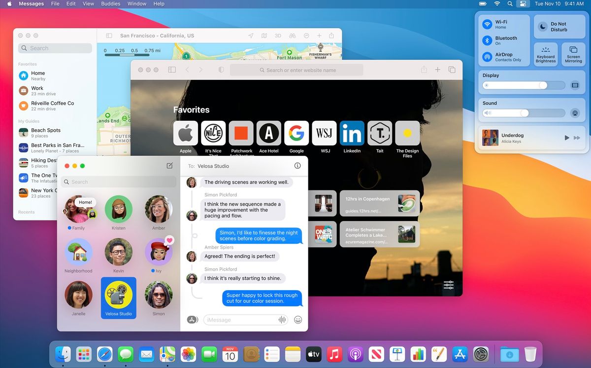 macOS Big Sur: обзор нового дизайна