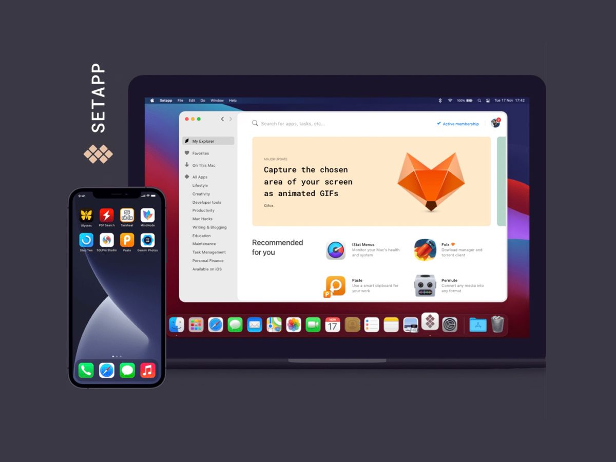 Setapp - лучшие приложения для Mac и iOS по подписке