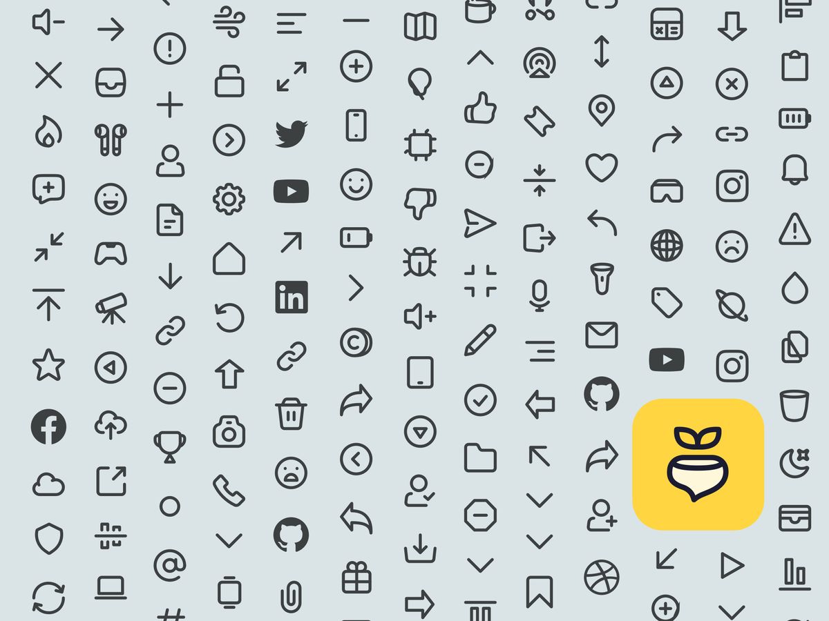 Akar icons - бесплатная коллекция интерфейсных иконок