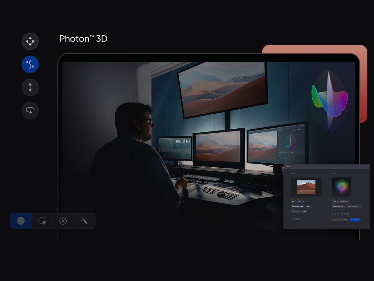 Photon 3D Color Grading - инновация в цветокоррекции