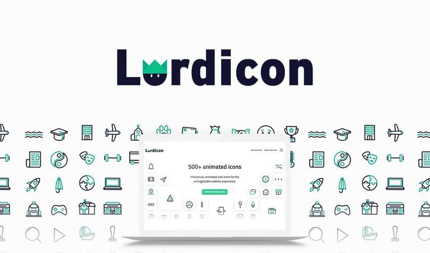 Lordicon — инновационная  библиотека анимированных иконок.