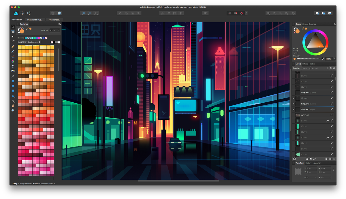 Affinity Designer V2 - альтернатива Adobe Illustrator. Оновлення програми 2022.