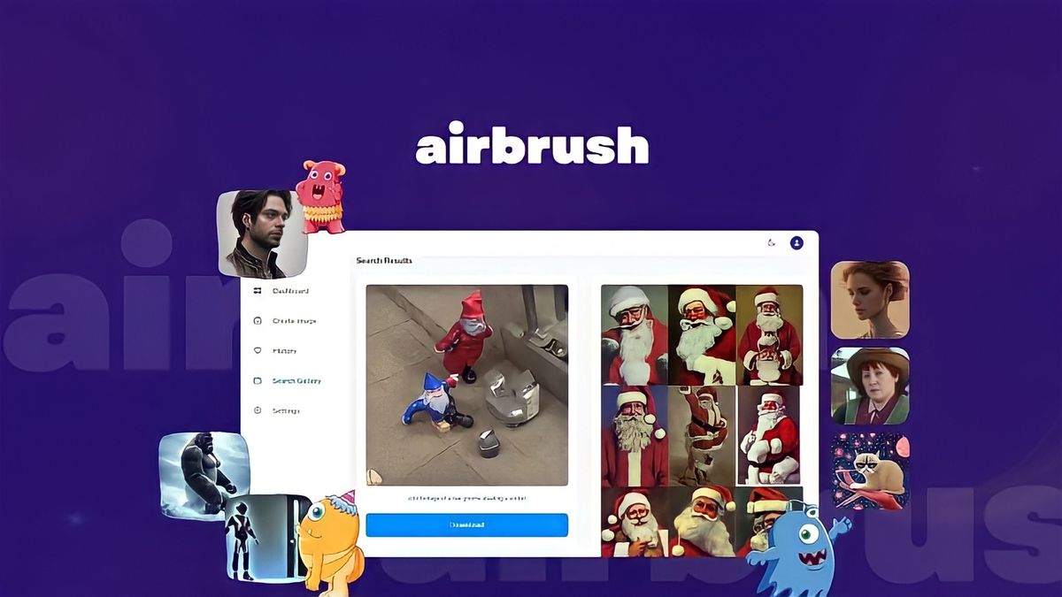 Airbrush - створіть зображення на основі штучного інтелекту в один клік.