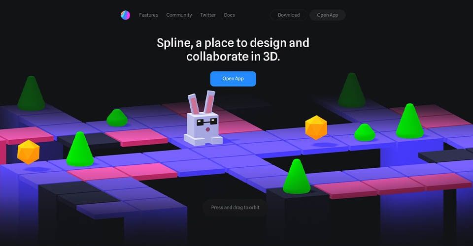 Spline - cайт для створення 3D-об’єктів