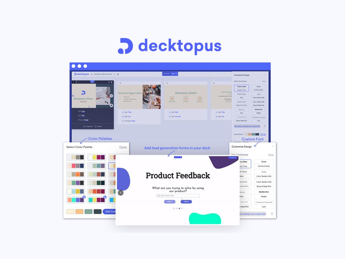 Decktopus — AI інструмент для створення презентацій