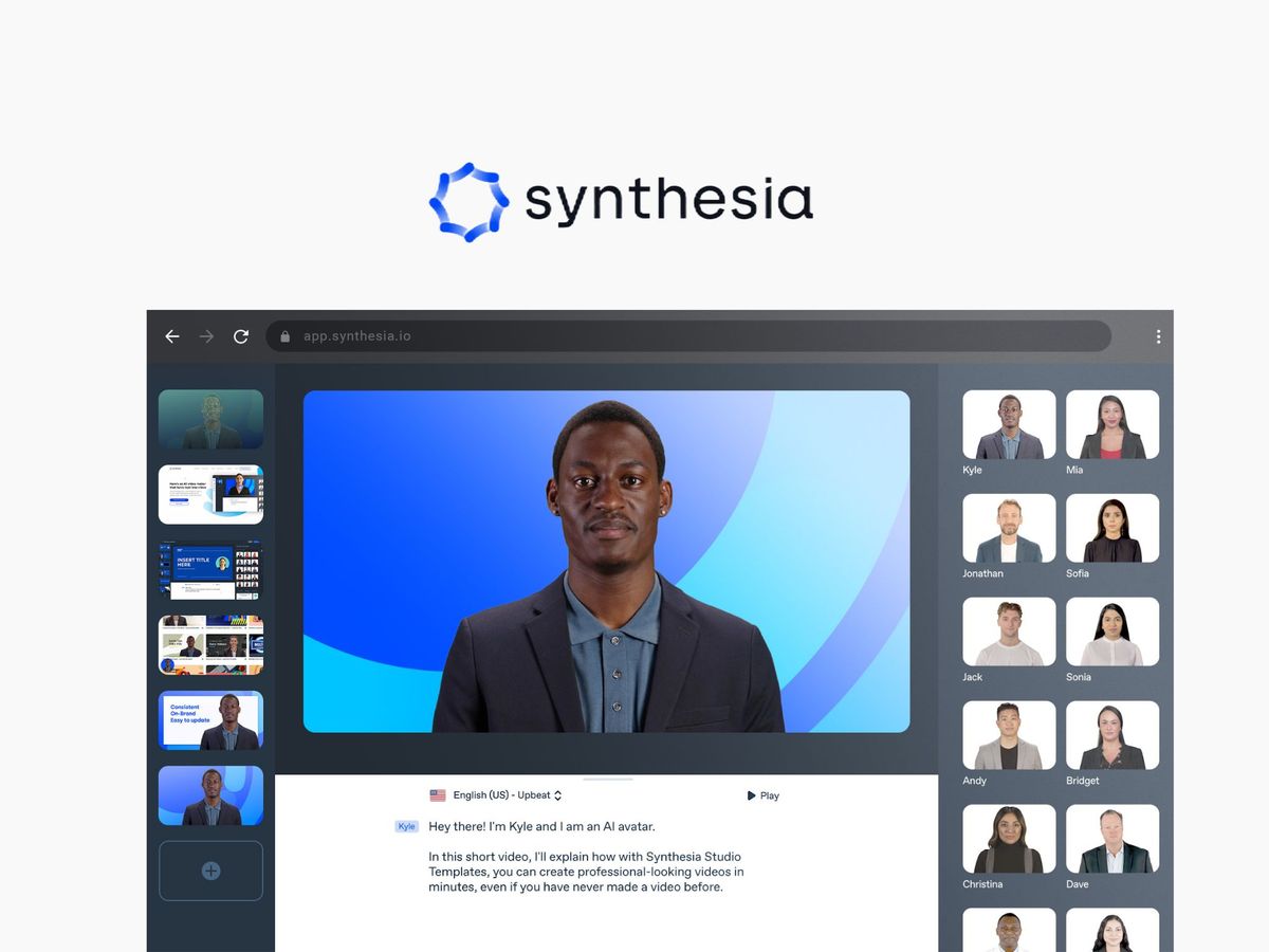 Synthesia — AI платформа для генерації відео