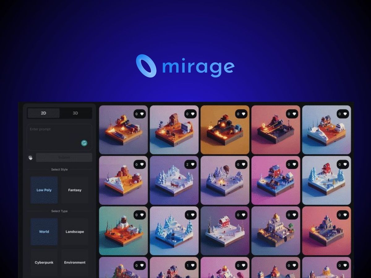 Mirage – AI платформа для генерації 3D відео