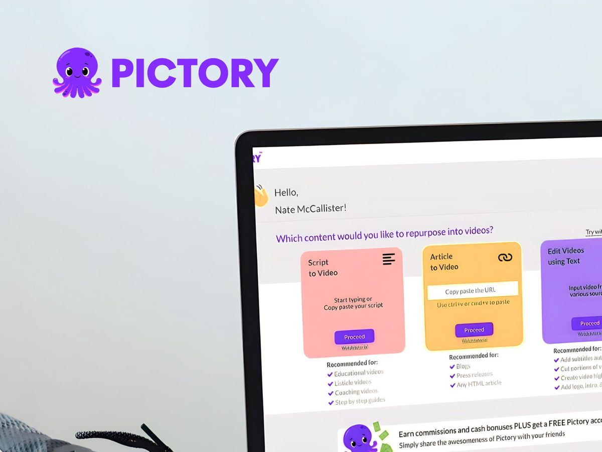 Pictory — AI інструмент для створення та монтажу відео