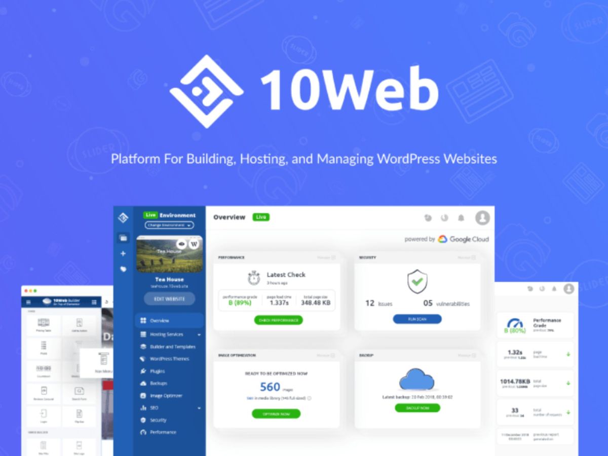 10Web — AI інструмент для створення вебсайтів на Wordpress