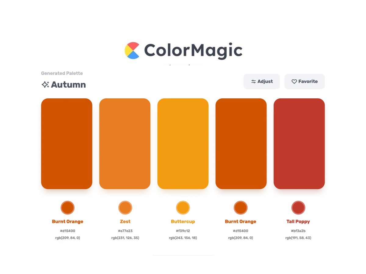 ColorMagic — AI інструмент для генерації кольорових палітр