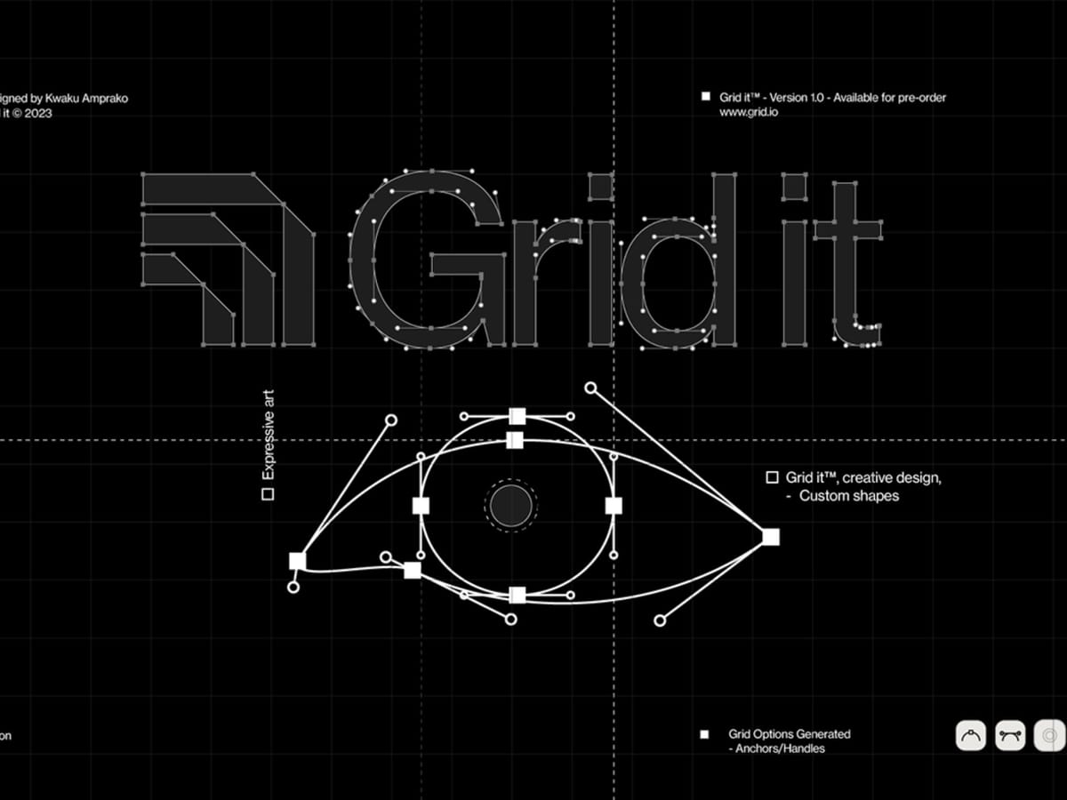 Grid it — перший генератор сіток для логотипів