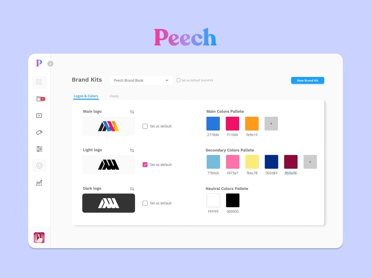 Peech — AI платформа для обробки та стилізації відео