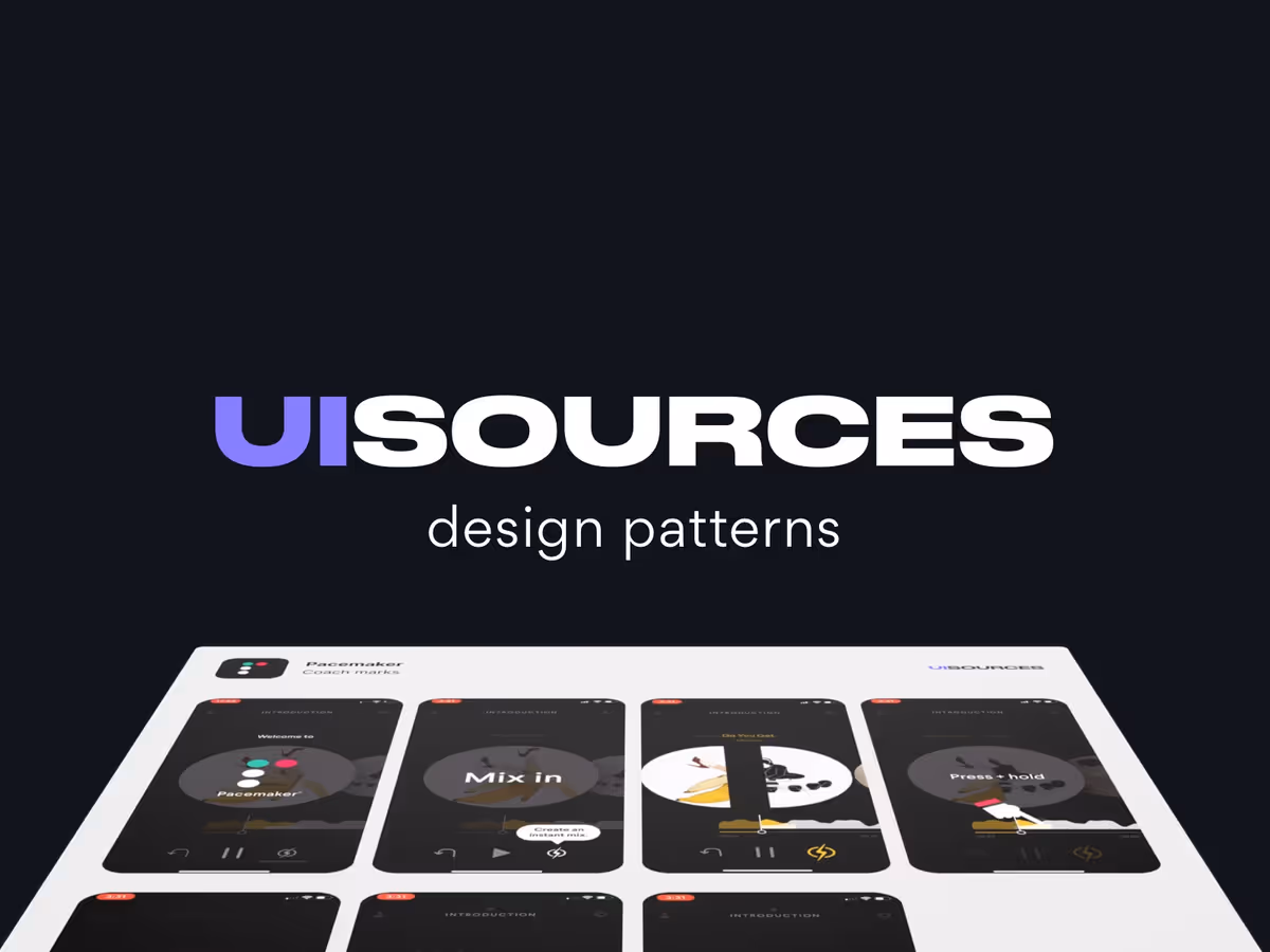 UI Sources: мобильные-дизайн паттерны Основне зображення