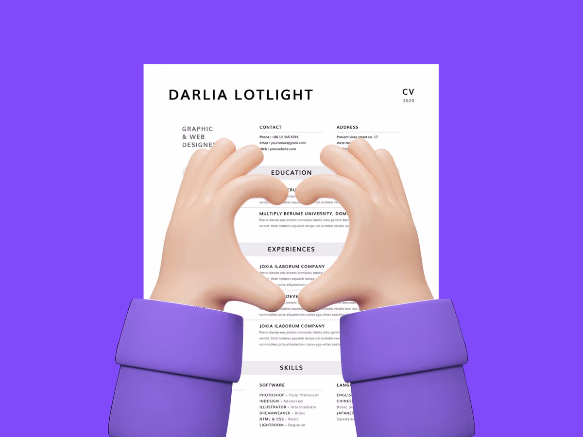 Резюме дизайнера: 8 секретов успешного резюме Основне зображення