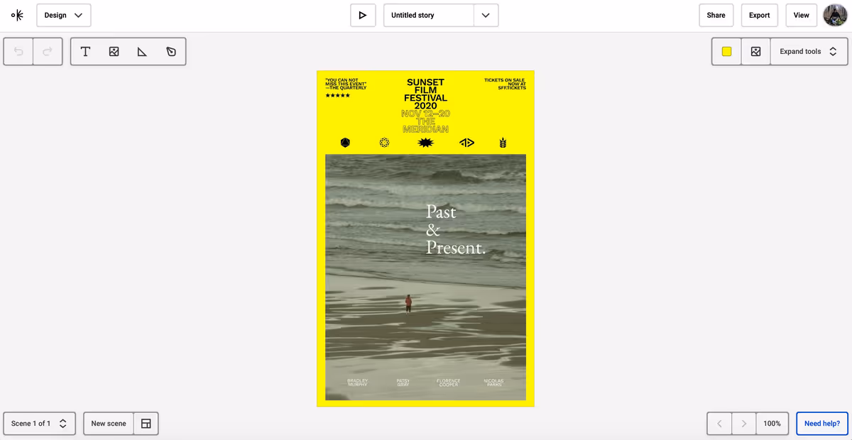 Projector - бесплатный графический редактор онлайн Основне зображення