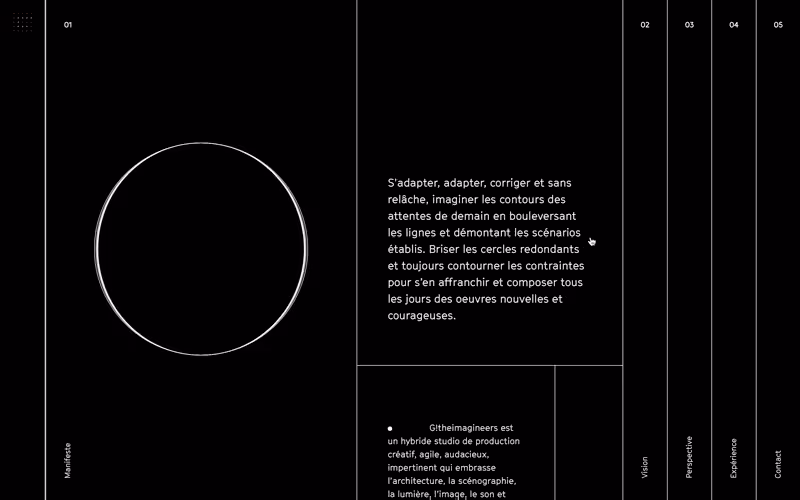 G the Imagineers -  вдохновляющий сайт entertainment агентства Основне зображення