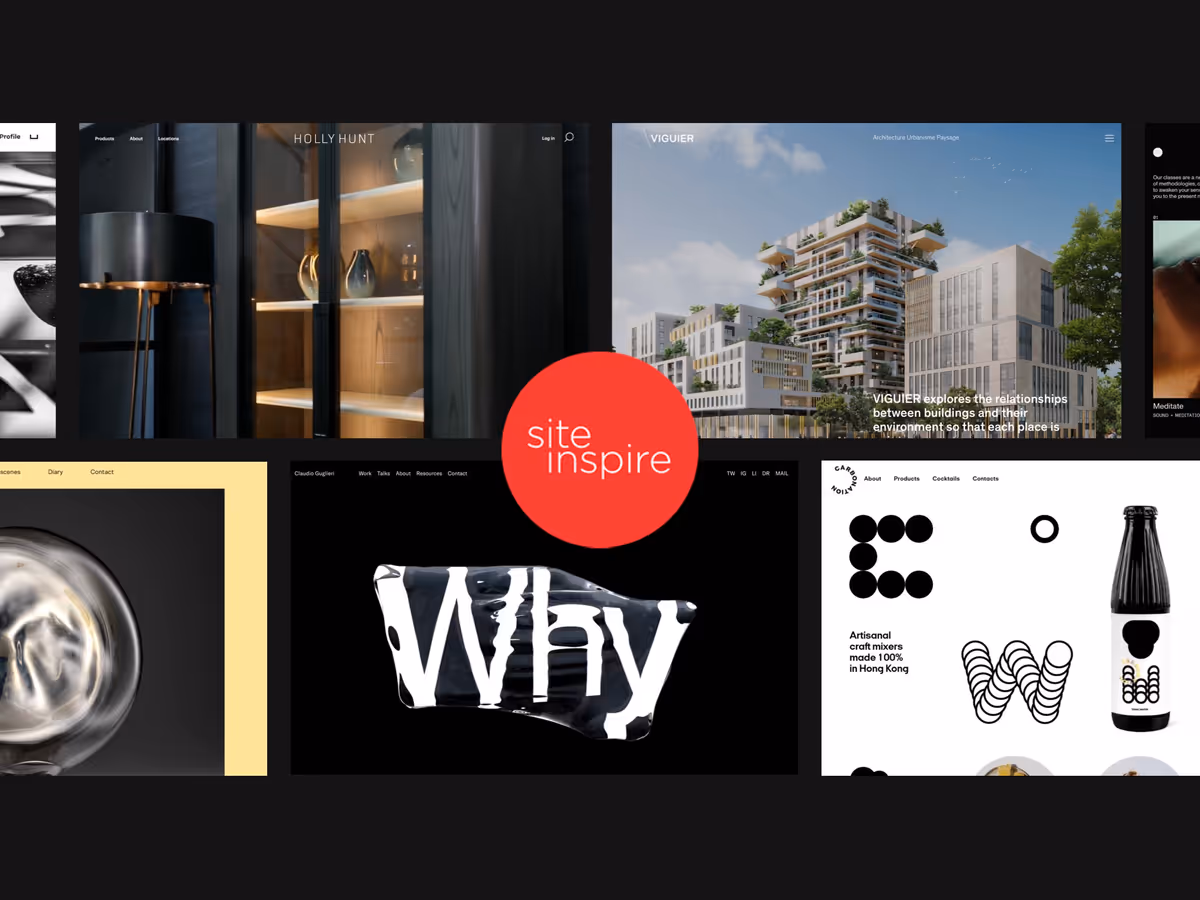 Siteinspire - 7800 первоклассных веб-сайтов для вашего вдохновения Основне зображення