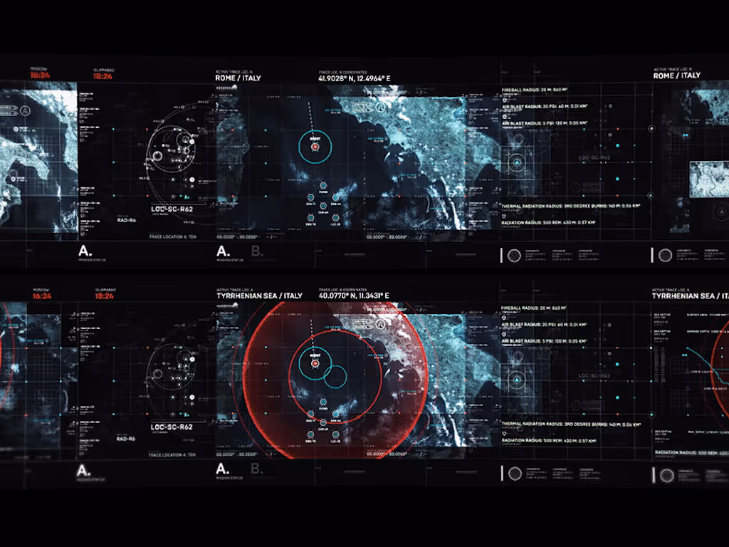 Футуристический дизайн интерфейсов в фильмах от Territory Studio Основне зображення