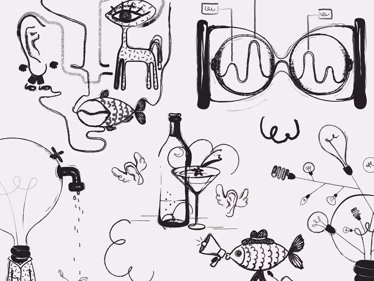 Коллекция сюрреалистических иллюстраций со смыслом. Основне зображення