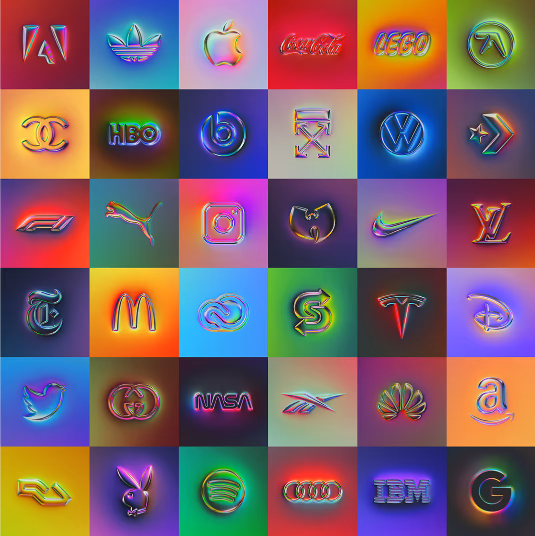 Голографический хром. Новый тренд в дизайне? Основне зображення