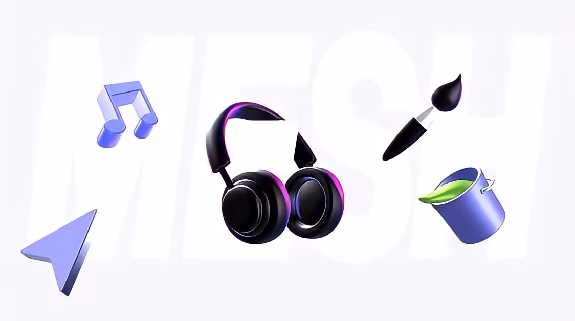 Morflax Mesh — конструктор 3D иллюстраций Основне зображення