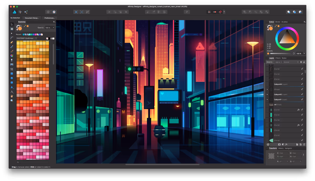 Affinity Designer V2 - альтернатива Adobe Illustrator. Оновлення програми 2022. Основне зображення