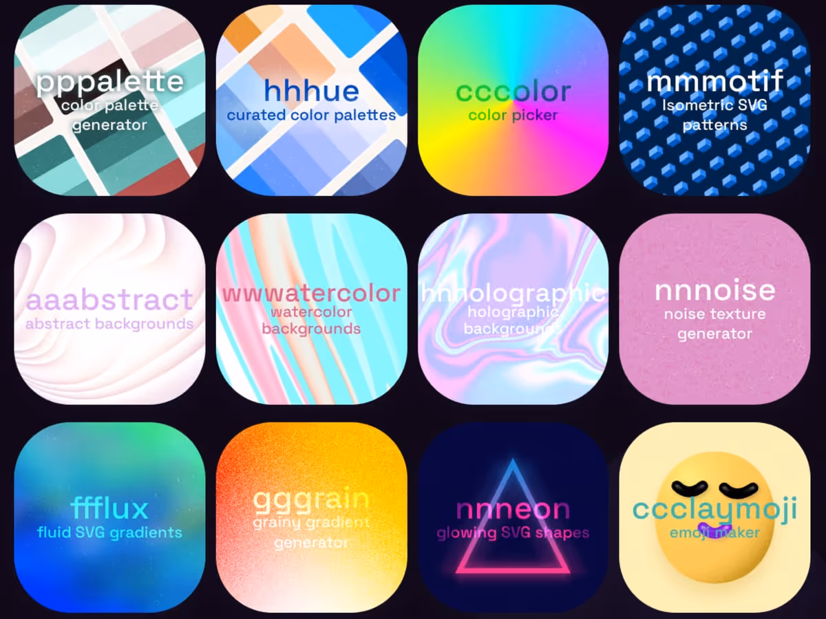 Fffuel — набір колірних інструментів для дизайнерів Основне зображення