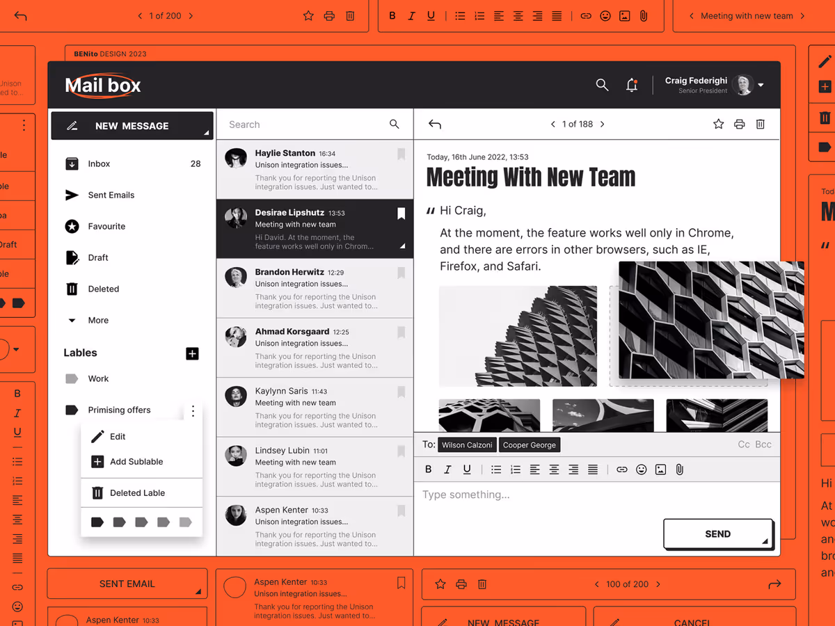 11 високоефективних прикладів дизайну Email Основне зображення
