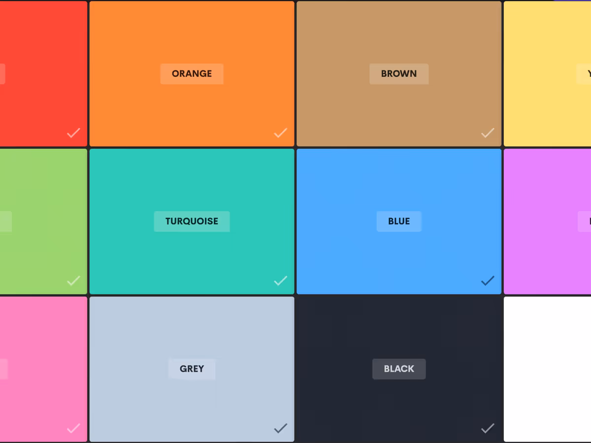 Palette List — безкоштовний генератор палітр на основі двох кольорів Основне зображення