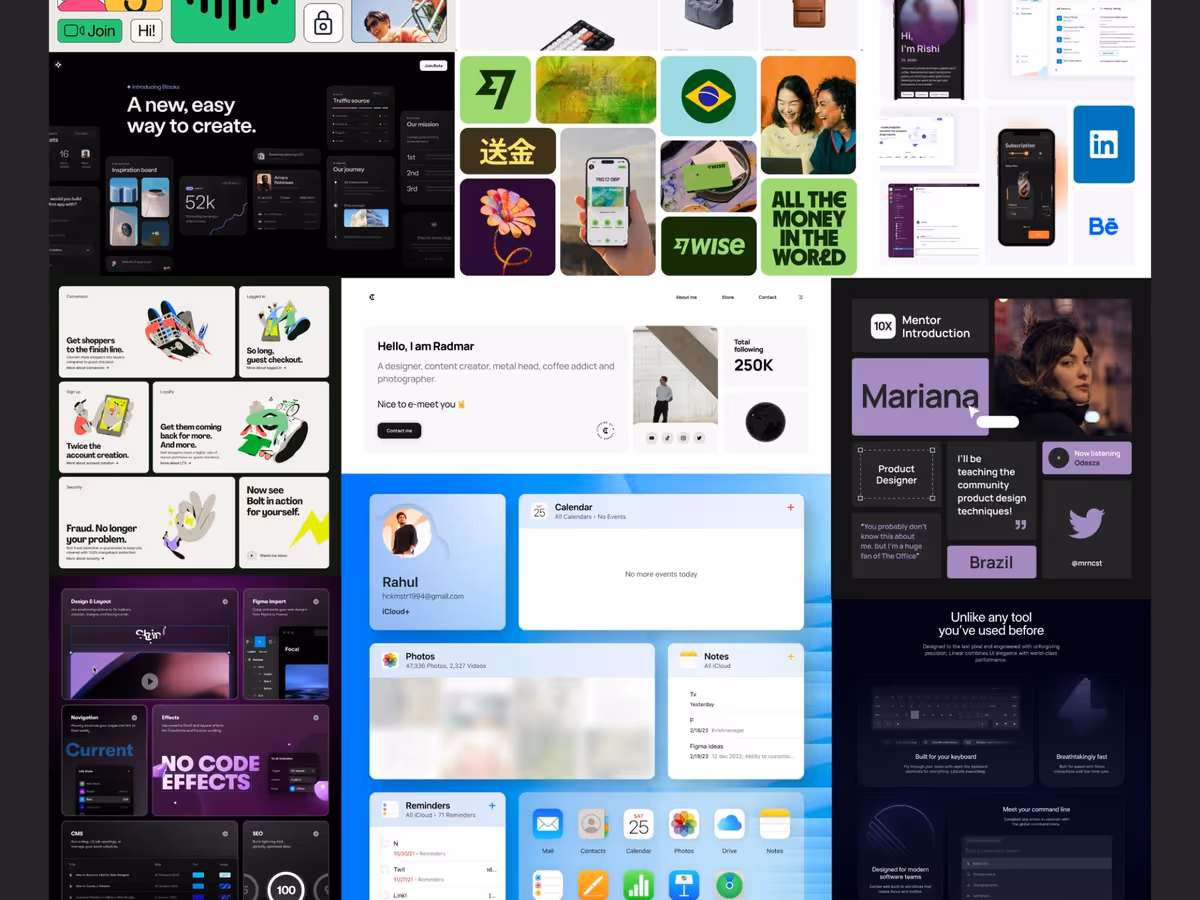Bento Grids — бібліотека дизайн-сіток Основне зображення