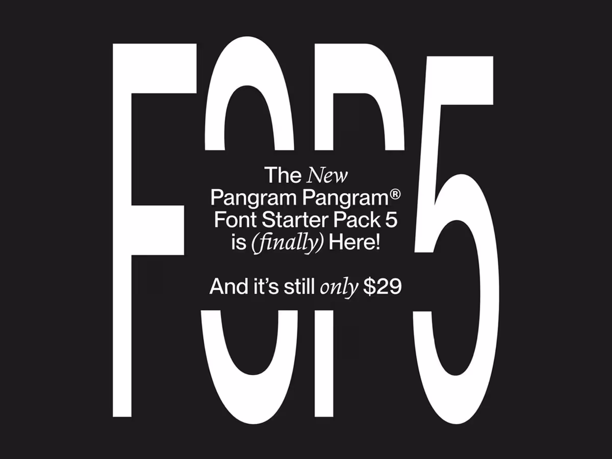 Font Starter Pack 5 — набір з 43 професійних кириличних шрифтів за 29$ Основне зображення