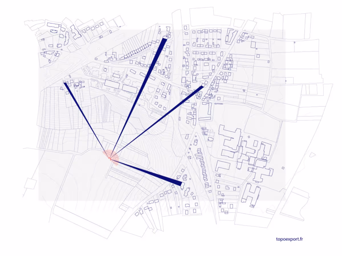 TopoExport — інструмент для створення кадастрових карт та 3D топографії Основне зображення