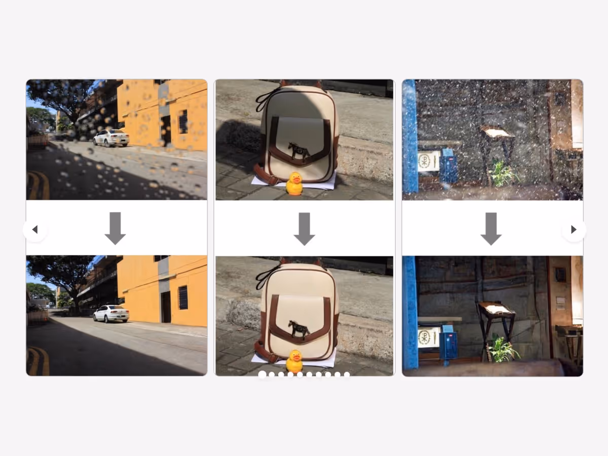 Нейромережа для видалення небажаних ефектів: дощу, розмиття, туману Основне зображення