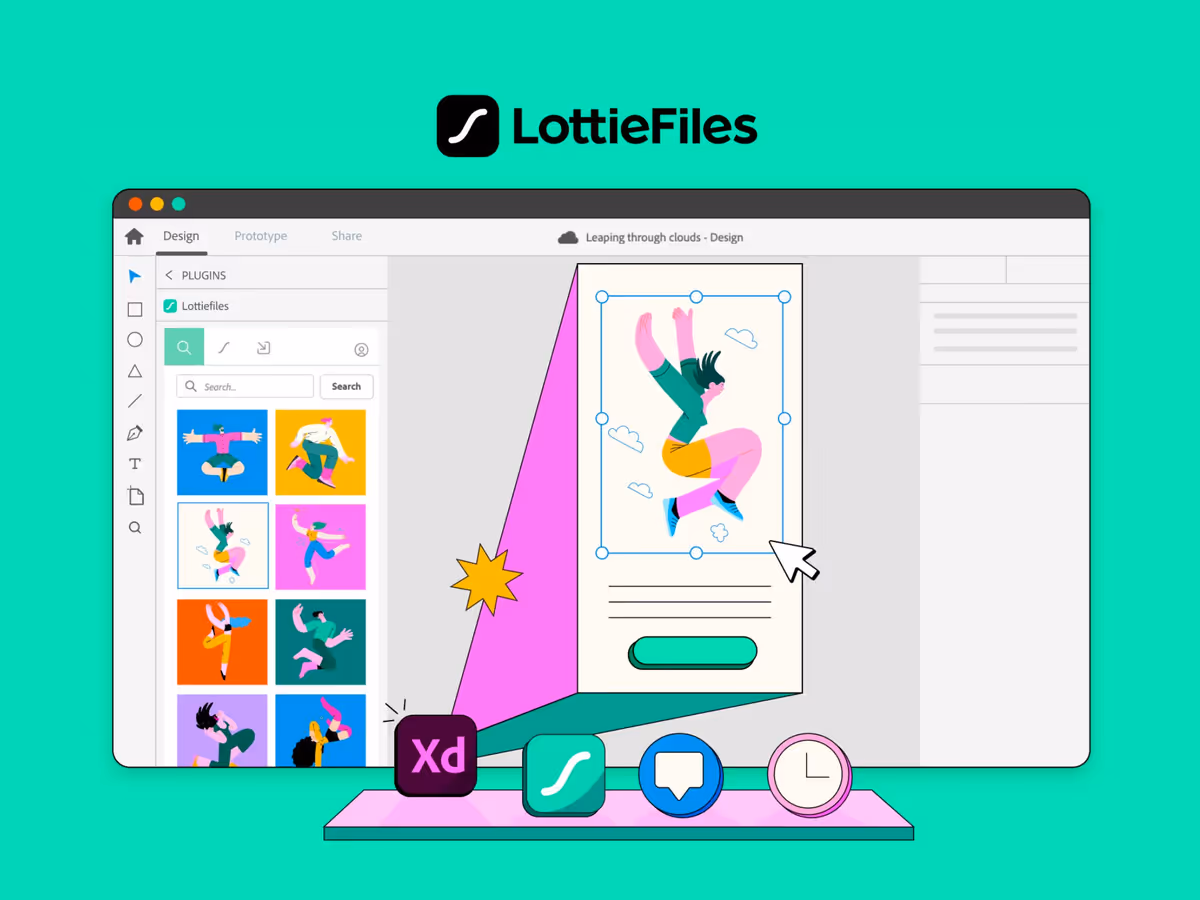 LottieFiles — бібліотека анімацій у форматі JSON Основне зображення