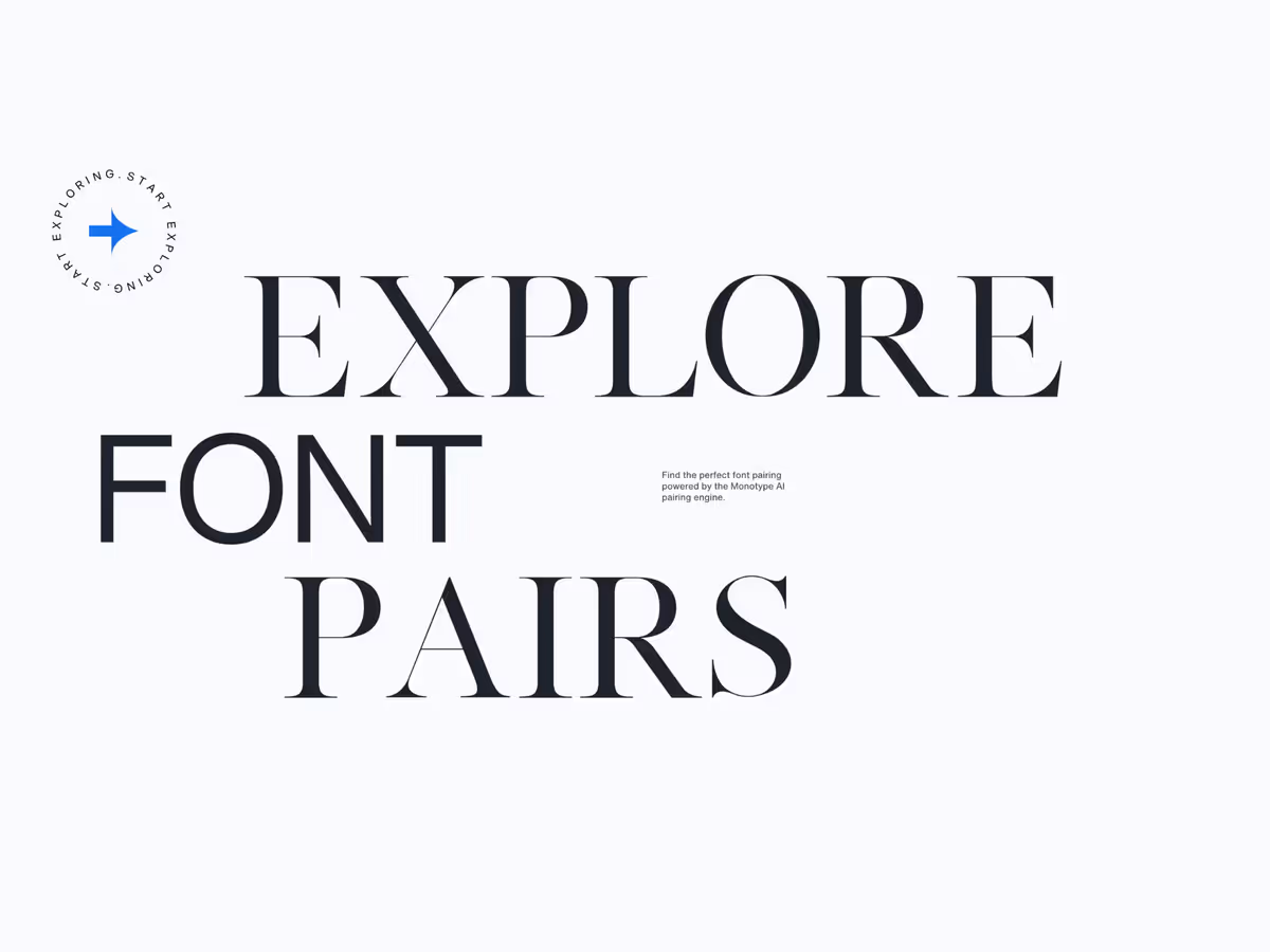 10 трендових поєднань шрифтів Основне зображення
