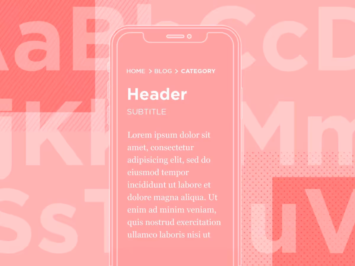 Найкращі шрифти для дизайну мобільних додатків Основне зображення