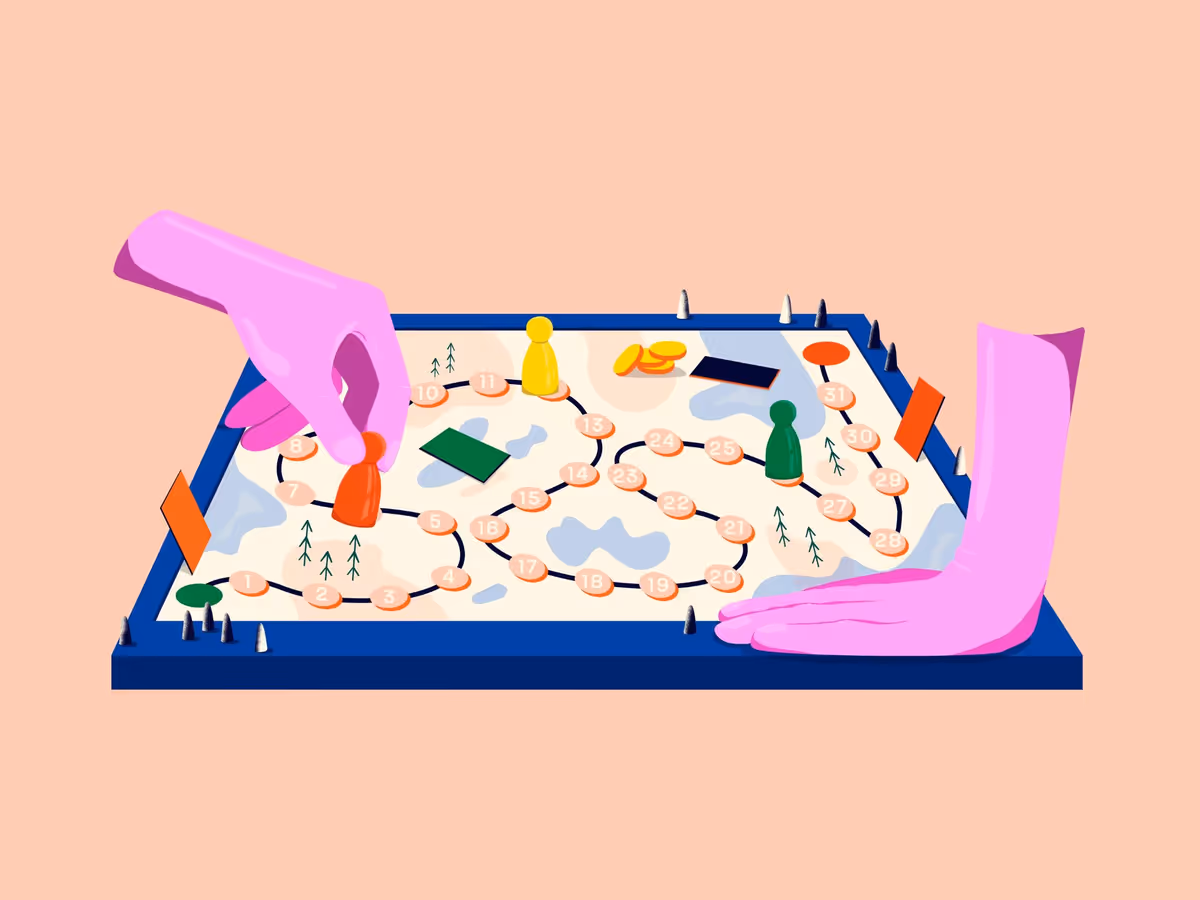 Дизайн для утримання користувачів: метод настільної гри Основне зображення