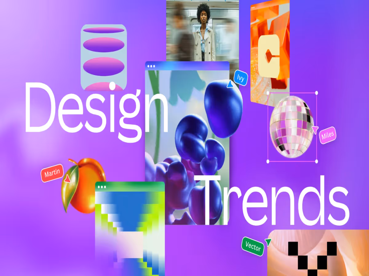 Головні тренди 2025 у дизайні: аналітика від Canva Основне зображення