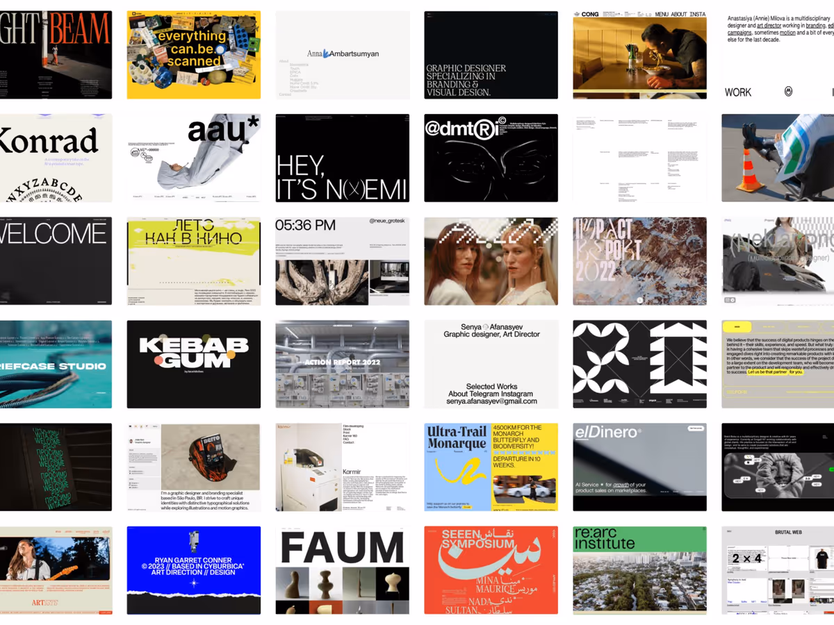 ТОП-6 сайтів-конструкторів для створення портфоліо Основне зображення