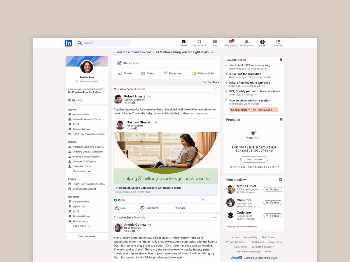 Дизайнер у LinkedIn: 4 поради, як отримувати пропозиції від рекрутерів. Основне зображення