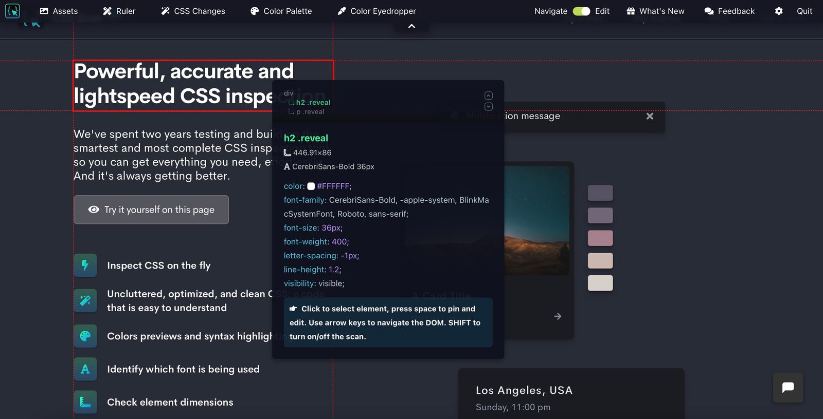 CSS Scan Pro - CSS сканер для веб-сайта