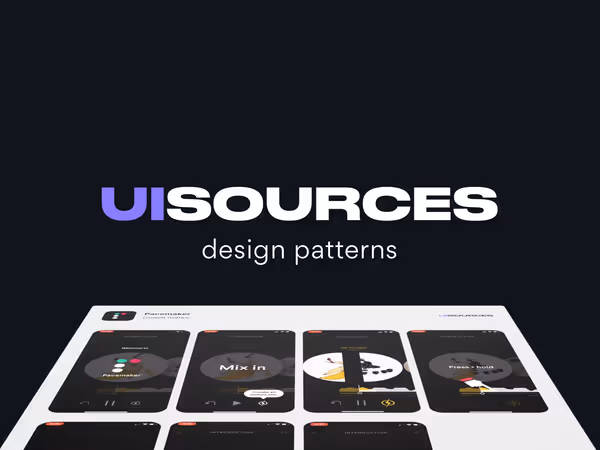 UI Sources: мобильные-дизайн паттерны Основне зображення