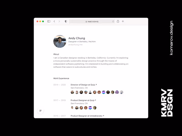 Онлайн сервис для создания красивых и профессиональных резюме Основне зображення