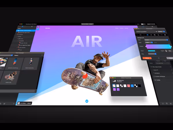 Blocs App — приложение для Mac для создания сайта без знания кода Основне зображення