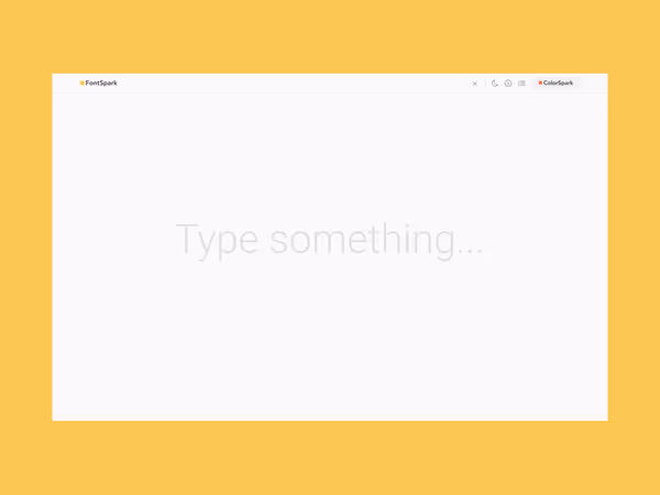 FontSpark - инструмент для подбора Google шрифтов Основне зображення