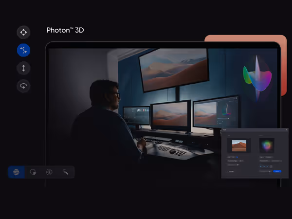 Photon 3D Color Grading - инновация в цветокоррекции Основне зображення