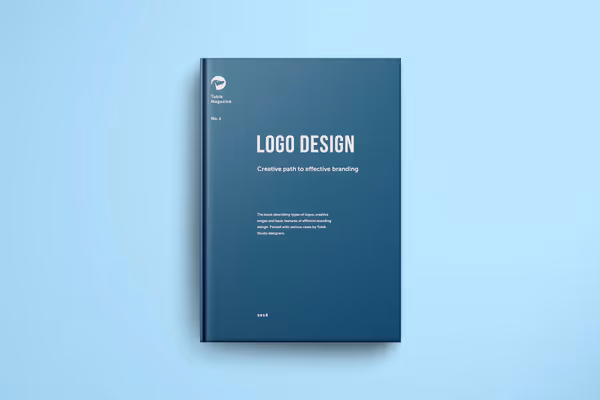 Дизайн логотипа. Бесплатная электронная книга от команды Tubik. Основне зображення