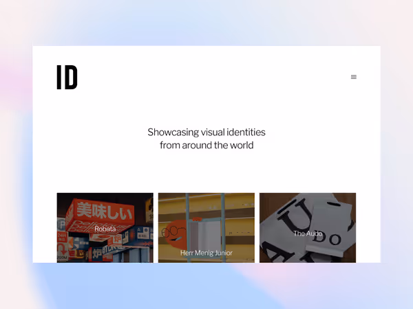 Identitydesigned - бренды и айдентика Основне зображення